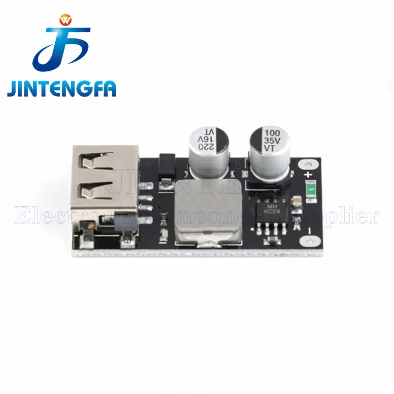 QC3.0 QC2.0 USB DC-DC Buck Converter Charging Step Down Module 6-32V 9V 12V 24V to Fast Quick Charger Circuit Board 3V 5V 12V