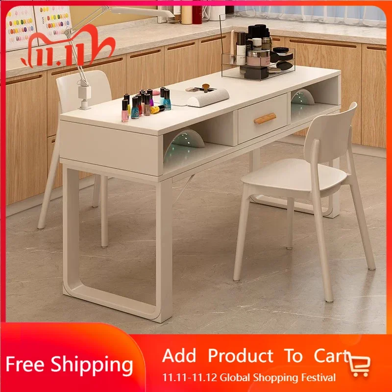 

Aesthetic Modern Nail Table Luxury Aesthetic Wommen Nail Table Reception Barbershop Tavolo Manicure Compact Unique Furniture