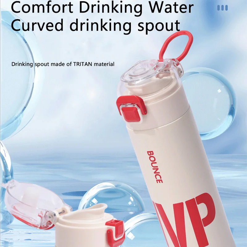 Tasse d'isolation portable en acier inoxydable 316, tasse à eau de grande capacité, tasse à sauter, sports de plein air, main