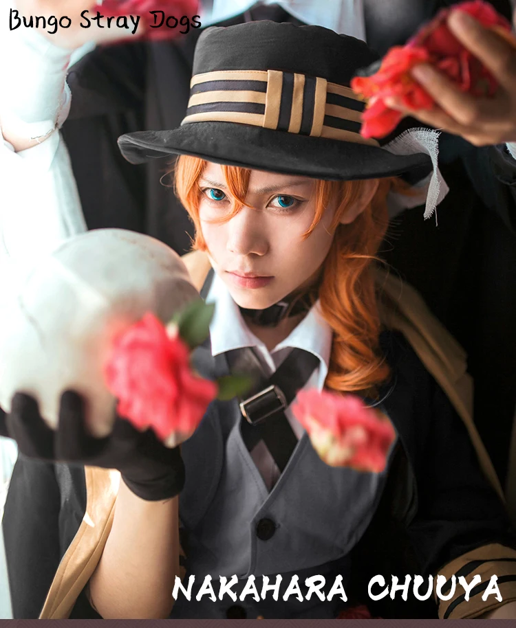 

Bungo Stray Dogs,：Nakahara Chuuya,Cosplay costumes,Halloween party dress