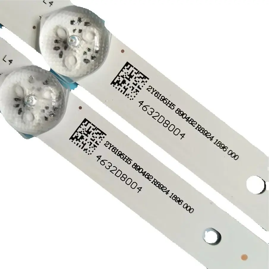 Faixa de luz de fundo LED 5 lâmpadas (6v) para Hyindai h-led32r505bs2s LED32-ES5004 TV LCD RF-BS320E30-0501S-28 A1 32f1000 v320dj8-q01