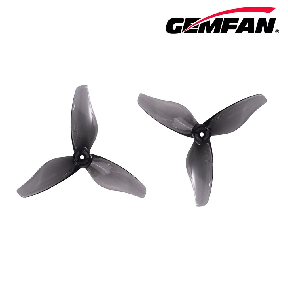 4 Pairs Gemfan Hurricane 2023S 3-Blade Propeller 1.5mm For RC FPV Racing Freestyle 2inch Toothpick Drones 1105 1103 Motor