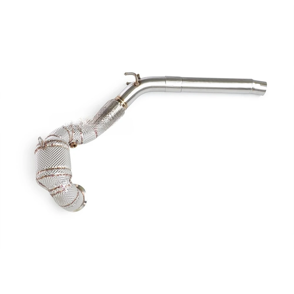 لـ J ee p Wrangler Rubicon JL 2.0T 2018-2020 ماسورة التصريف الرياضية العادم #5