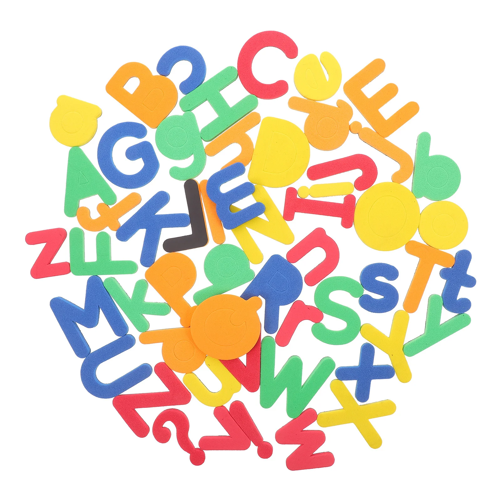 

2Sets Unique Alphabet Fridge Magnets Long Lasting Eva Letters Small Refrigerator Adornments Alphabet Fridge Magnets
