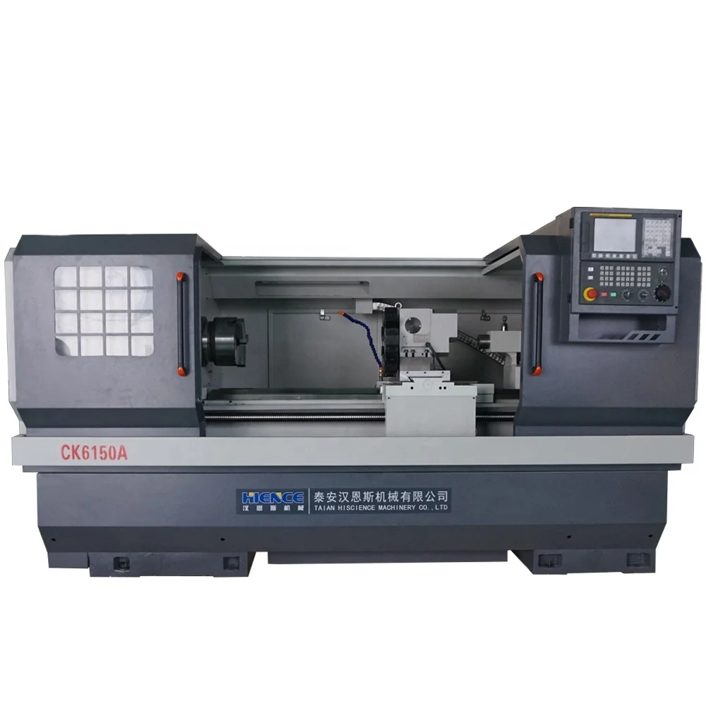 Swiss Type CNC Automatic Lathe Ck6150a With Bar Feeder