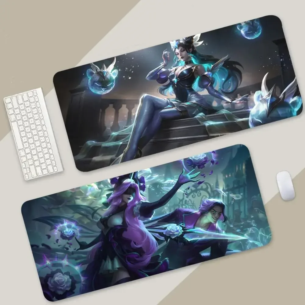 

Syndra Leagues Of Legends Mousepad Large Gaming Mouse Pad LockEdge Thickened Computer Keyboard Table Desk Mat