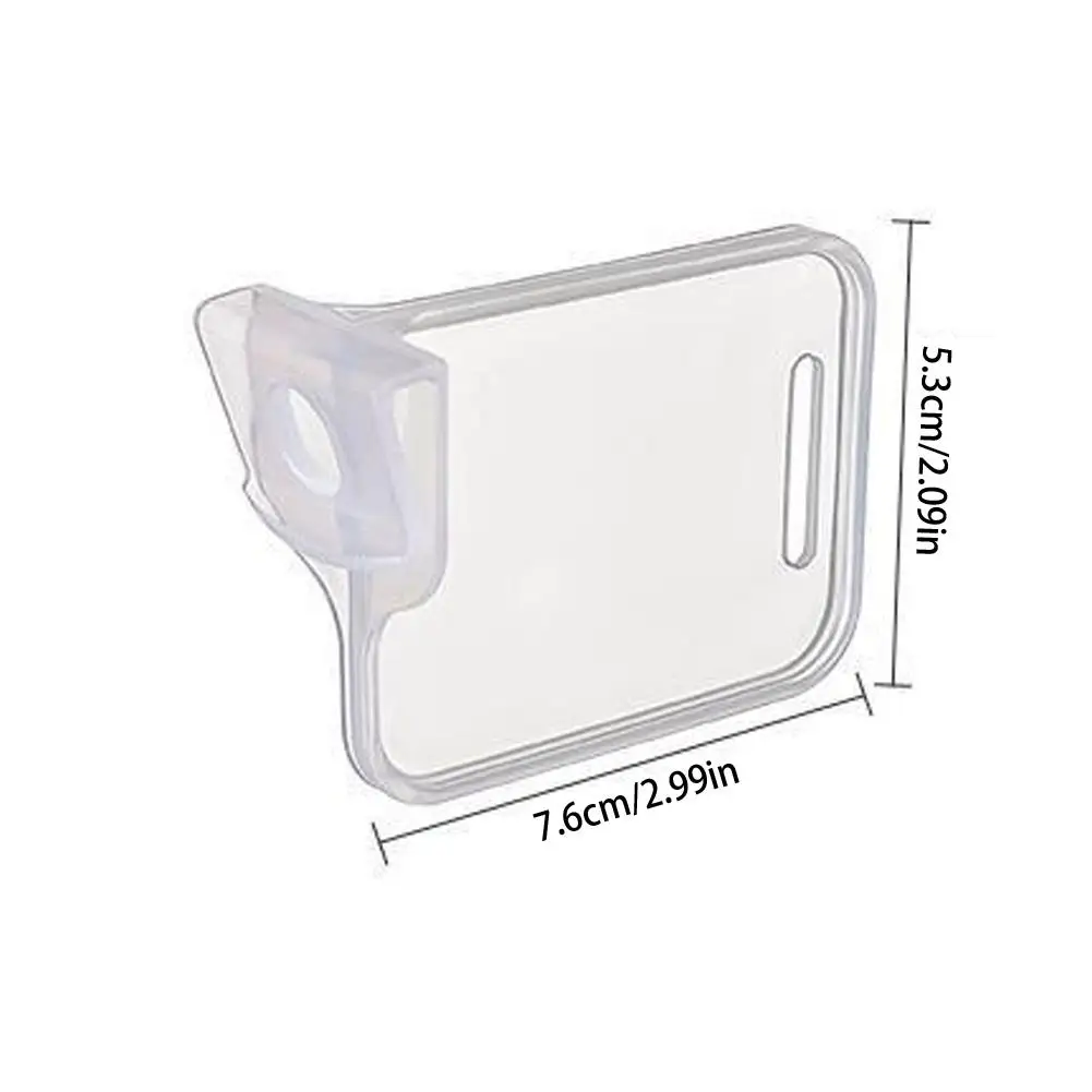 Refrigerator Storage Partition Board Adjustable Plastic Divider Storage Splint Board Kitchen Bottle Can Buckle Type