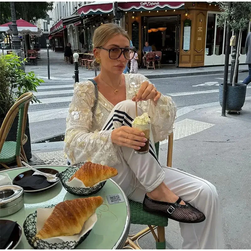 

Beaded Kimono Sle Jaet Loose Fit Open Cardigan Long Sve Embroidery 3D Effect ex Winter Outerwear Ladies Faion