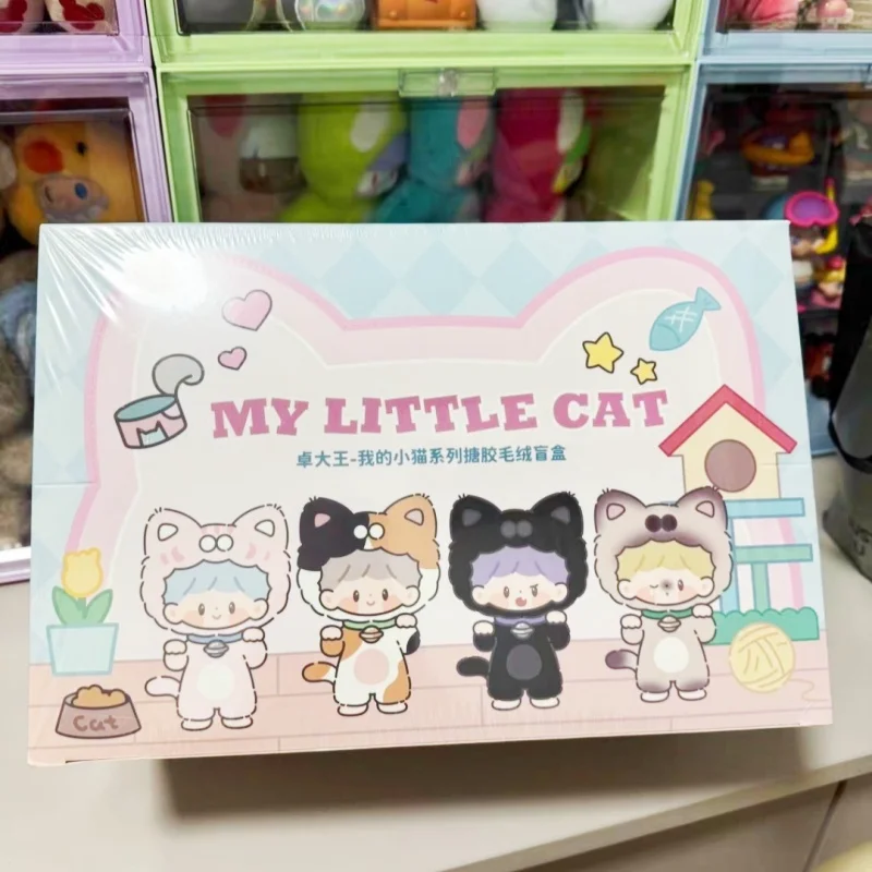 

Original Finding Unicorn Zzoton Blind Box King Zhuo My Little Cat Action Figurines Ornaments Peripheral Surprised Festival Gifts