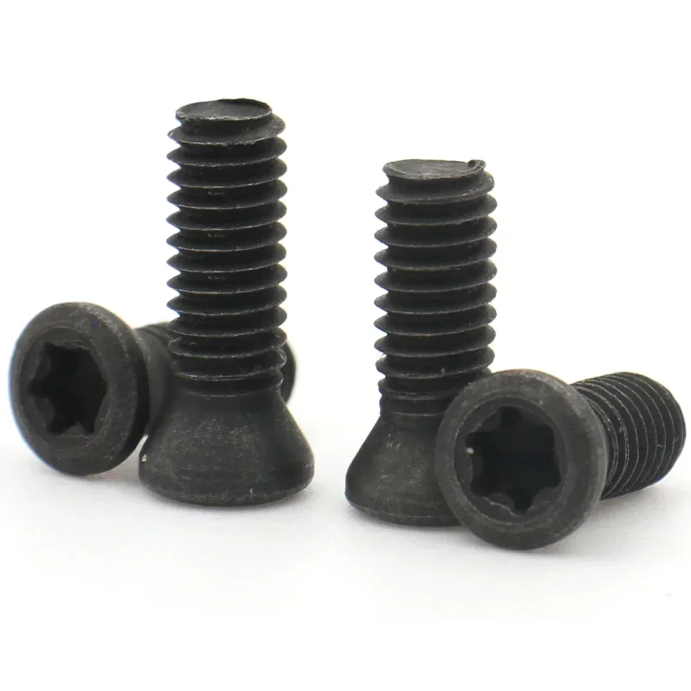 10/50PCS M2 M2.2 M2.5 M3 M3.5 M4 M5 M6 CNC Insert Torx Screw for Replaces Carbide Inserts CNC Lathe Tools holder