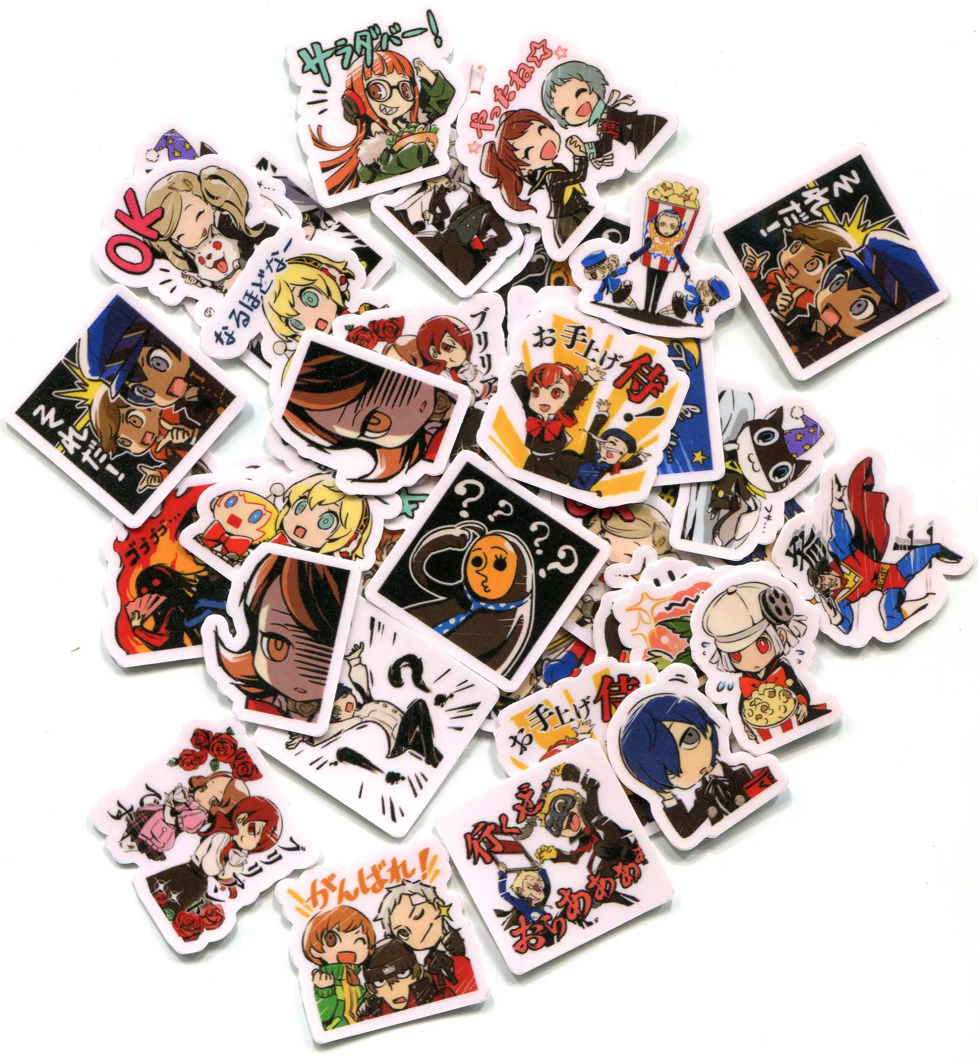 مجموعة من 40 ملصق للقرطاسية ، ديي ، z ، ديي