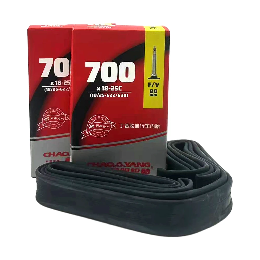 CHAOYANG 26/27.5/29/700/25C/32C/45C Road MTB Presta Butyl Tube Lightweight FV/AV 33/48/60/80MM Inner Tube Bicycle Accessories