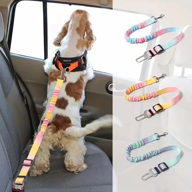 

Dog Car Seat Belt, Outdoor Car Safety Protector, Travel Pet Accessories, Dog Towing, Detachable Pet Car Towing, Fixed Seat Belt