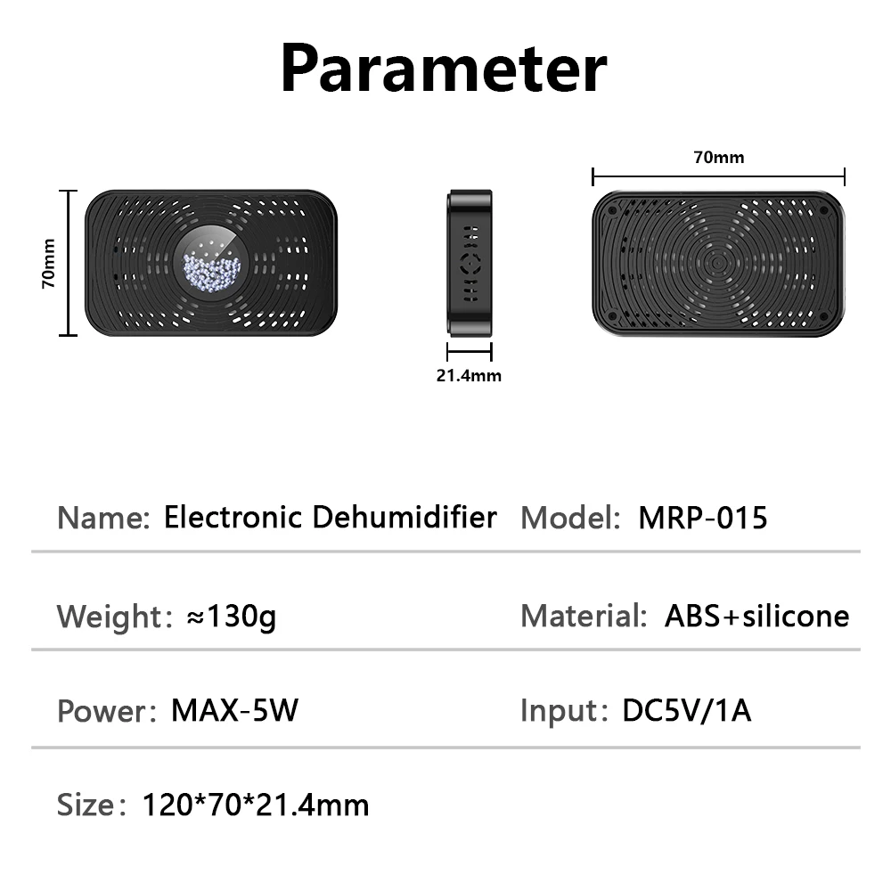 Medalight Reusable Dehumidifier Electronic Moisture Absorbing Card With Dslr Microscopes Moisture Proof Case Camera Accessories