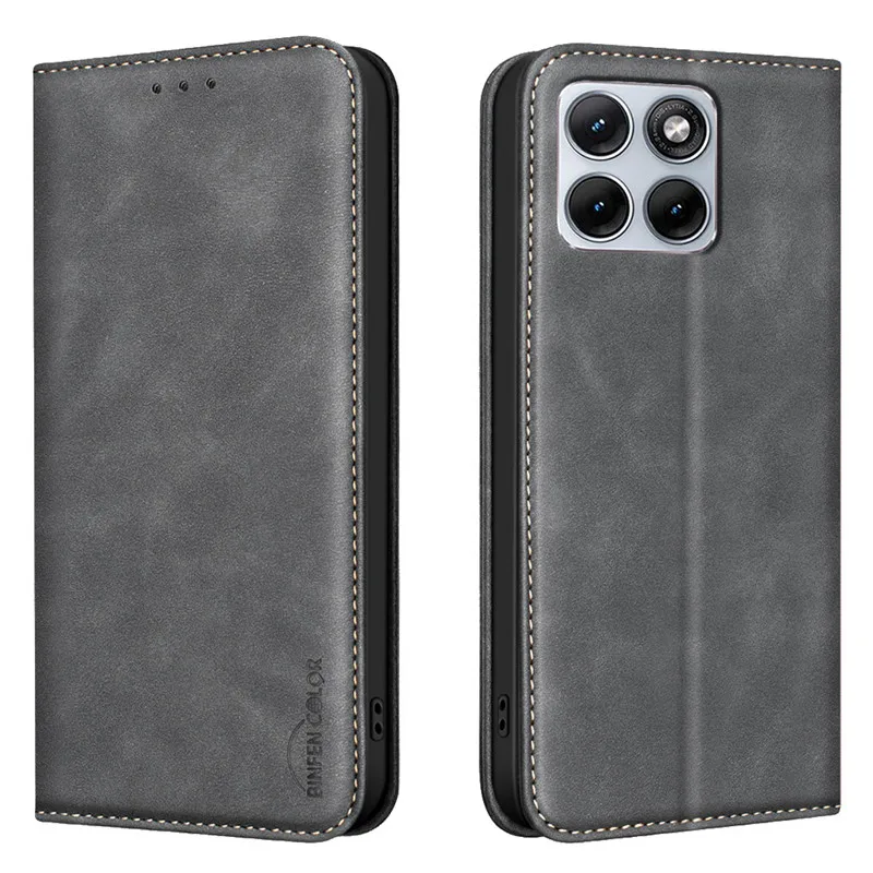 Luxury Magnetic Flip Leather Phone Case For Motorola Moto Edge 70 Fusion 60 50 Pro 40 Neo 5G Coque Wallet Anti-theft Cover Cases