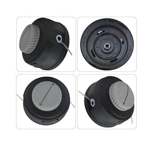 For Homelite Trimmer Head 311759012 Assembly - ABS and Nylon Construction Pre Wound 20ft Line Spool No Tools Required
