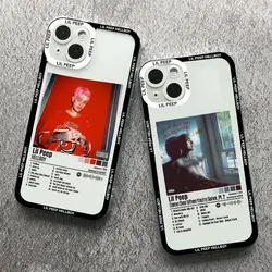 Lil Peep Hellboy Love Phone Case for IPhone 11 12 13 14 15 Pro Max Mini 7 8 Plus XS XR SE2 X Shell Transparent Sotf Cover Fundas