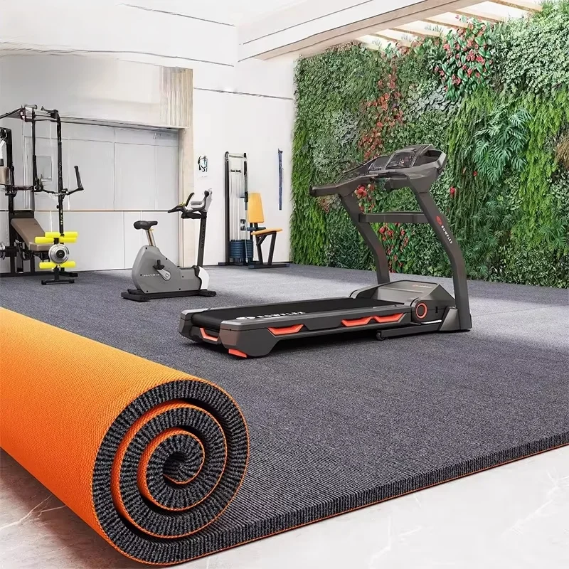 For Gaming Chairs Bedroom Decoration Plush Shockproof Anti Slip Carpet Noise Reduction Gym Running Floor Mats Protector Rugs