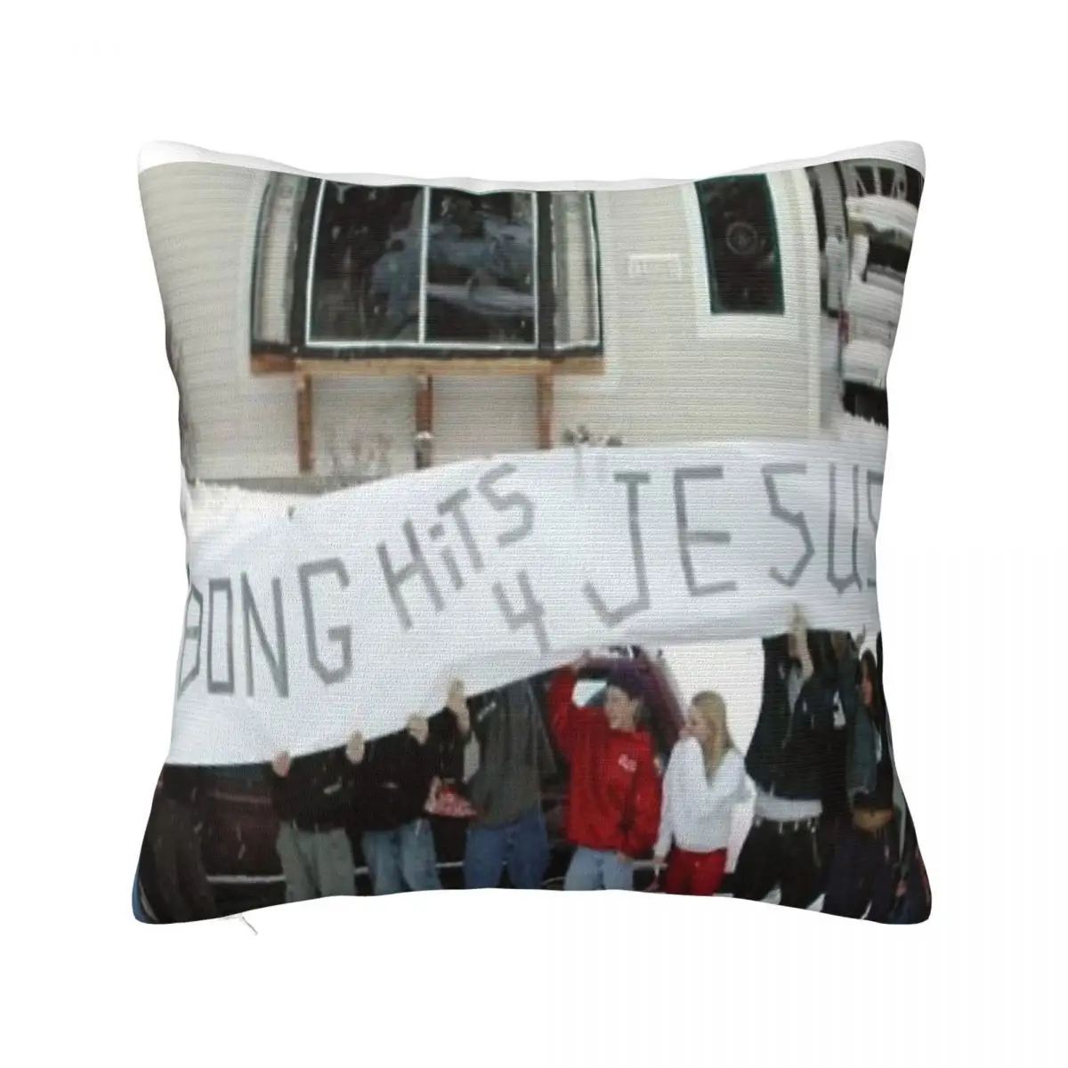 Bong Hits For Jesus Decoration Pillow Covers Cushion Cover 45X45 Pillow Case Pillow Cover