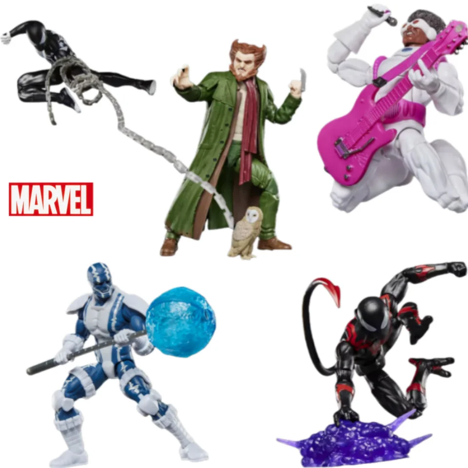 

Marvel Legends Ретро Человек-Паук 2099 Гипно-Хустлер 6-дюймовая фигурка Коллекционная игрушка Модель Комплект Куклы Подарки для фанатов