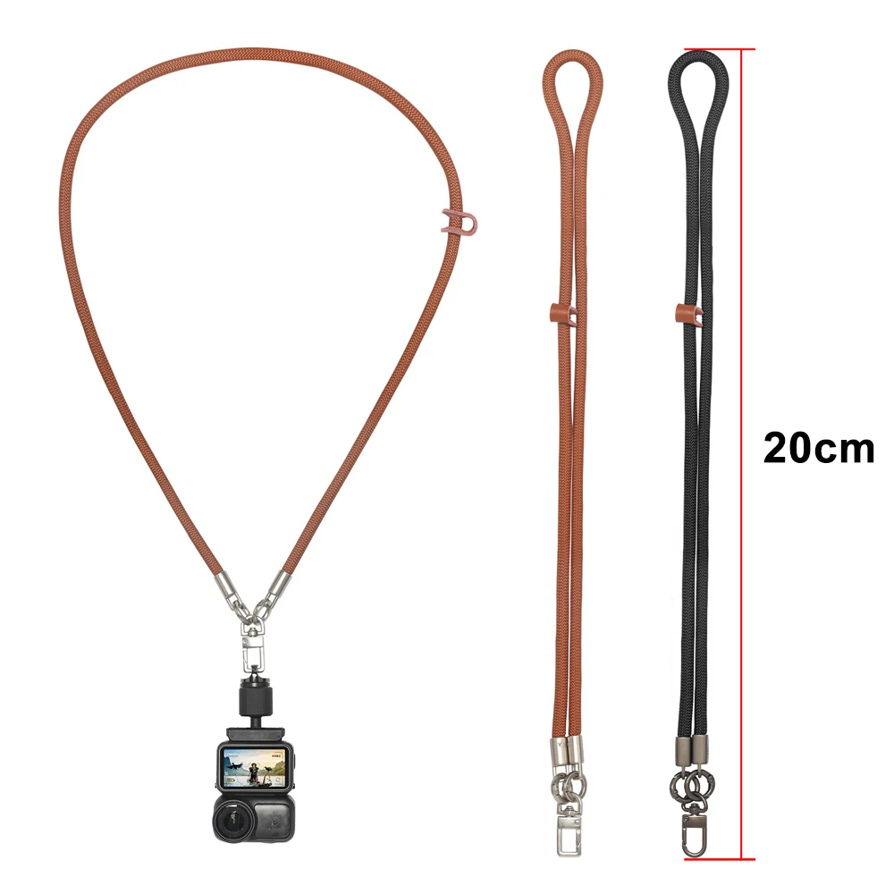 

Suitable for DJI Osmo Nano Thumb Sports Camera Quick Release Rope Safety Rope Diagonal Crossing Rope Neck Rope