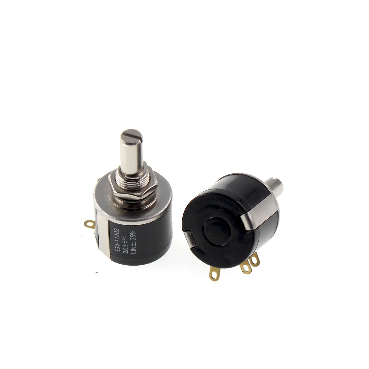 534-1-1 534 2w 100r 200r 500r 1k 2k 5k 10k 20k 50k 100k Spectorl Präzisions spulen draht gewickeltes Potentiometer