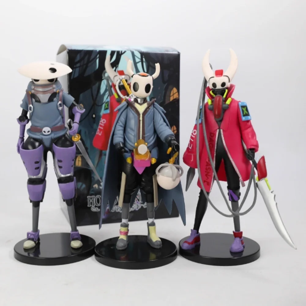 16cm 홀로우 나이트 갓즈 나이트메어즈 애니메이션 게임 피규어 나이트 액션 피규어 호넷 피규어 수집용 모델 인형 장난감 선물