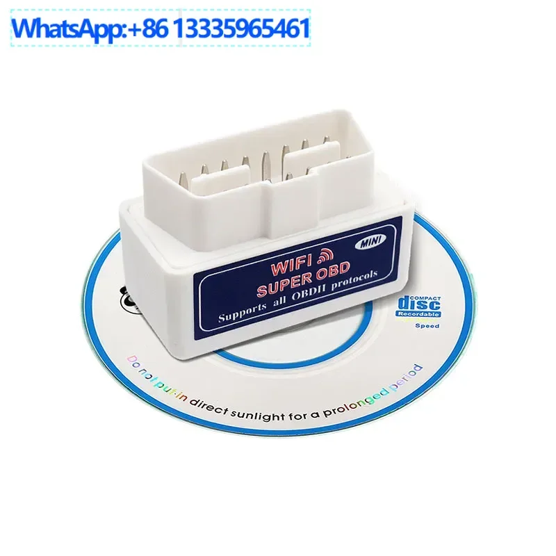 

10PCS MINI WIFI ELM327 V1.5 WIFI OBD2 supports Android /IOS system, car detector
