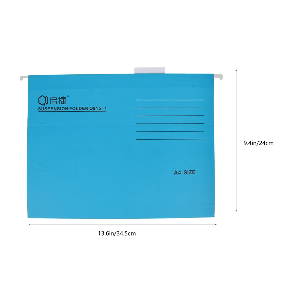 10 Pcs Folder Folders for Filing Cabinet Hanging Multi-layer File Proper Size Iron Paper Frame Drawer Office