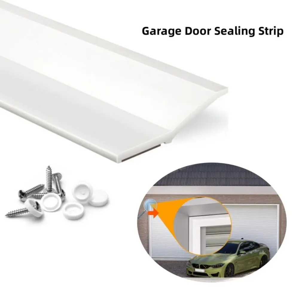 300cm Garage Door Sealing Strip TPE Flexible Weatherproof Blocker Sealer Easy Installation Door Frame Rubber Strip Window