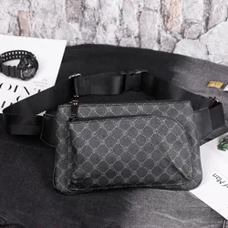 Fashion Design Men's Shoulder Bag Sling Chest Bag Men Trendy Chest Bag Daily Casual Student Waist Bag Street Small Bags Bolsos