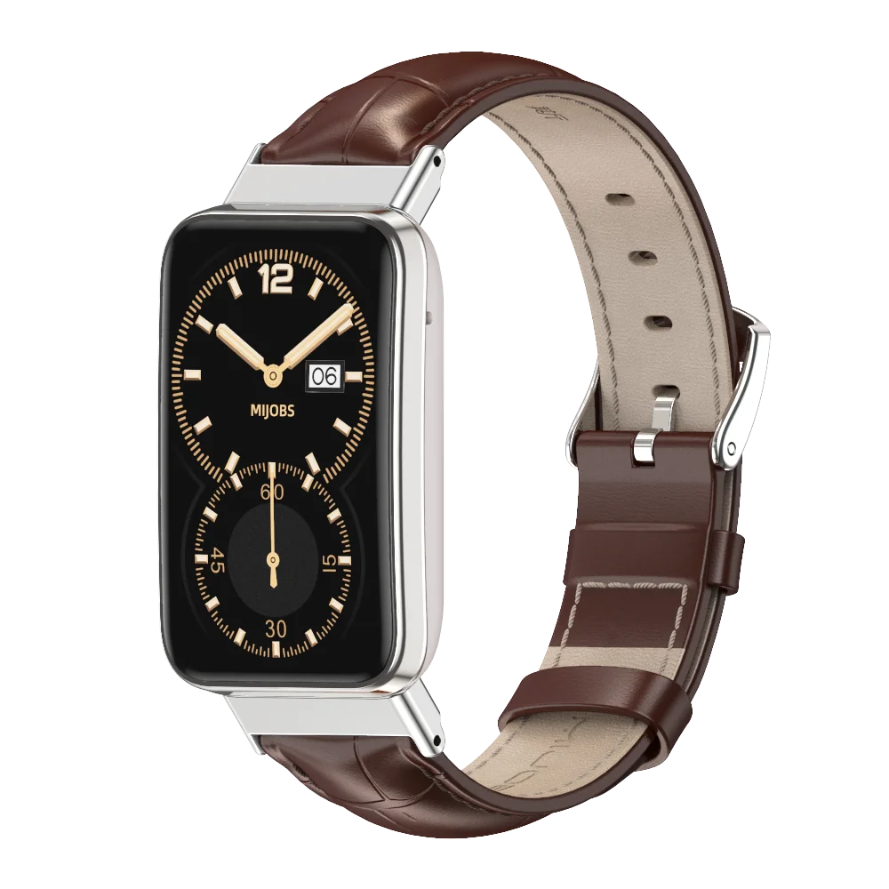 Mi Band 7 Pro Ремешок Кожаные браслеты Замена для Xiaomi Mi Band 7 Pro Браслет Аксессуары для умных часов Correa Miband 7 Pro