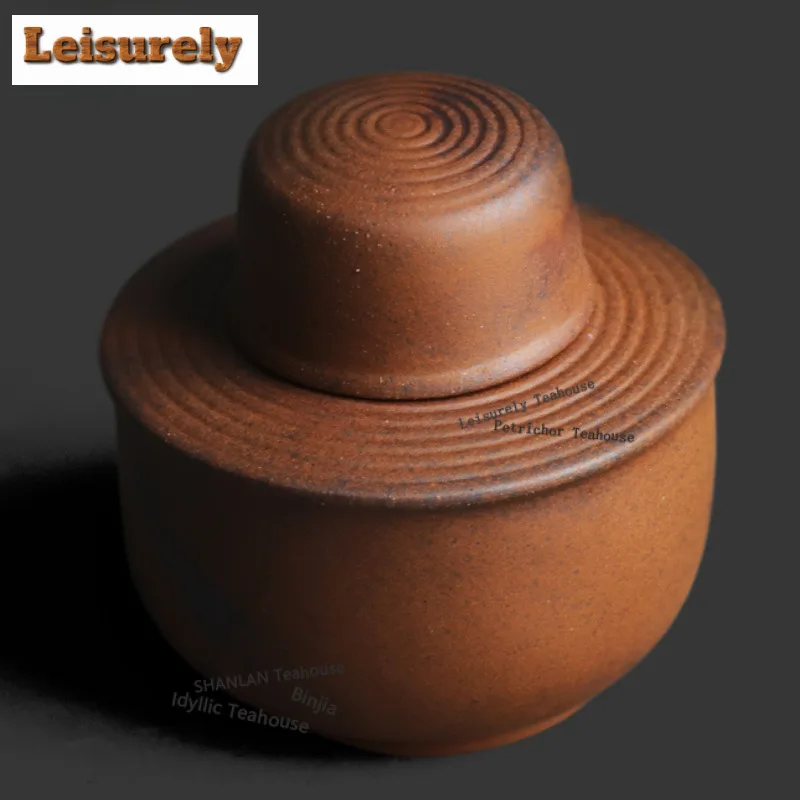 

Винтажный чайник из грубой керамики в стиле старинной глины, с подогревом от спиртовой лампы, в китайском дзен-стиле, для церемонии Кунг-фу, с функцией сохранения тепла, аксессуары для чайной церемонии