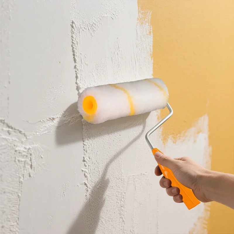 Paint Roller Kit Thumb Roller Core Small Corner Latex Paint Roller Core Roller Bracket Polyester Paint Roller for Wall Tool New