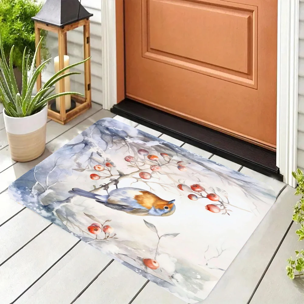

Living Room Balcony Hallway Winter Magic Door Mat Non-slip Rug Halloween Floor Mat8.19