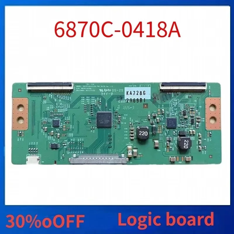 

6870C-0418A 32 37 42 47 55 FHD TM120 Версия 1,0 ПЛАТА T-CON для телевизора и т. д. Сменная плата tcon 6870C0418 Оригинальная материнская плата
