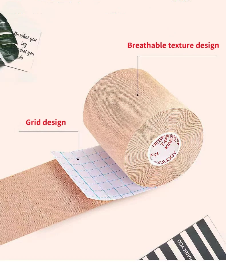 Bandage, elastic fabric, drooping suspender, lifting chest patch, gathering tape, self-adhesive sports thin large chest nipple p