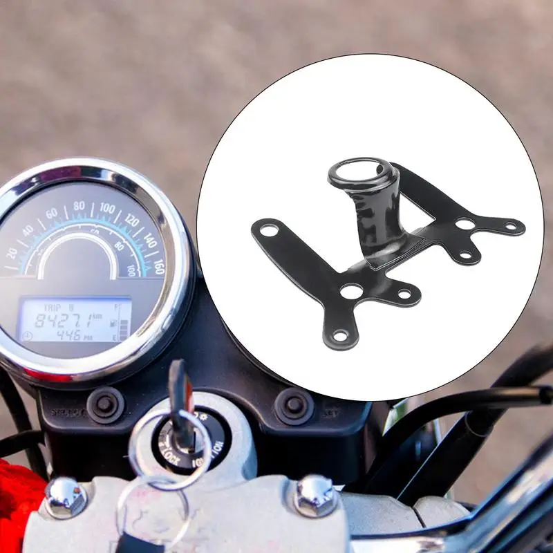 

Motorcycle Odometer Mounting Bracket Heavy Duty Odometer Holder Replacement Mounting Bracket Motorcycle Gauges Stand Metal