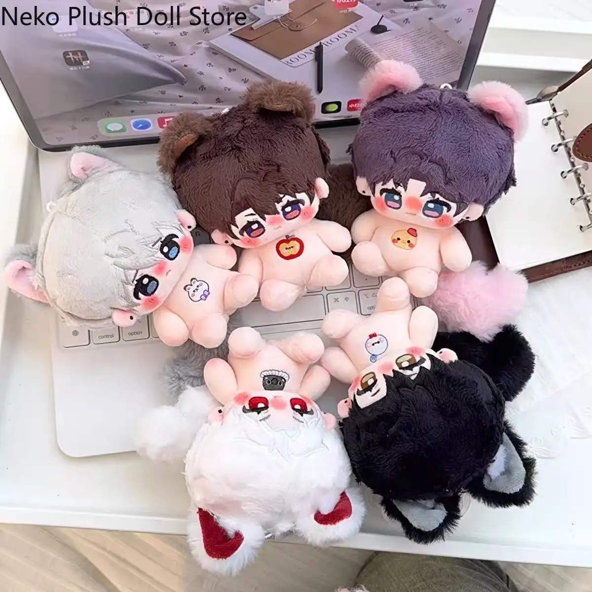 

Love and Deepspace Rafayel Zayne Xavier Sylus Caleb Anime Plush Doll Body Dress Up Clothes Plushies Stuffed Toys 10cm/20cm