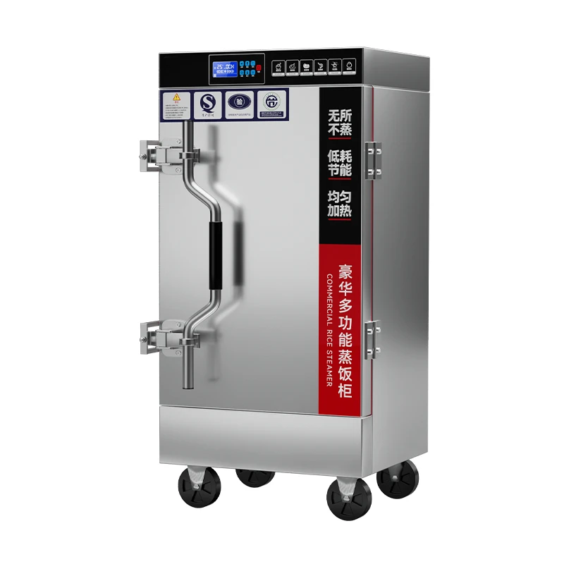 

Steamer CupboardEnergy Saving Commercial Electric Noodle Dumpling Industrial Kitchen Food Steamers 12 Trays Rice Steamer