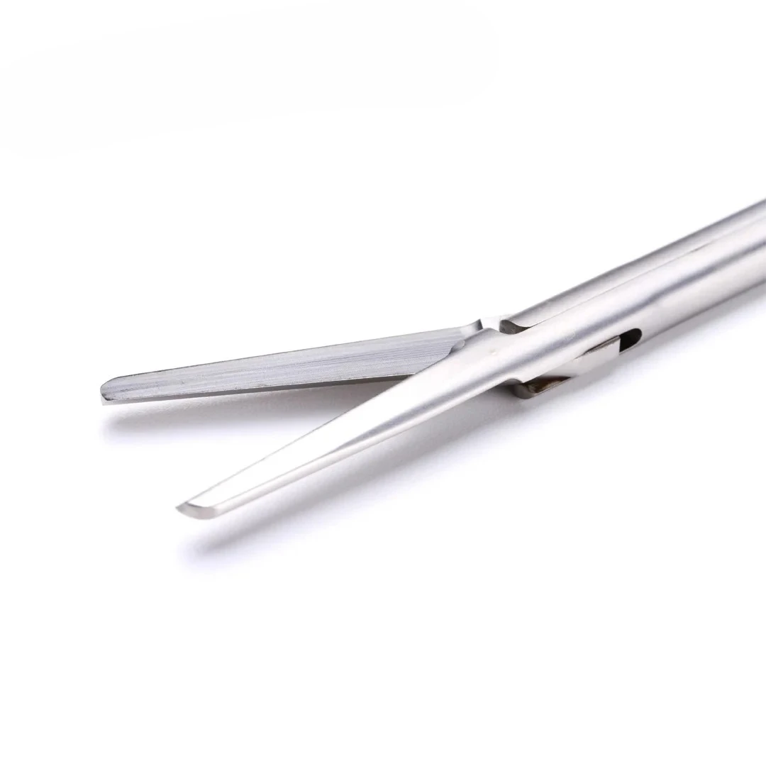 

Горячая распродажа: Хирургические изогнутые ножницы для торакоскопии (тканевые ножницы)