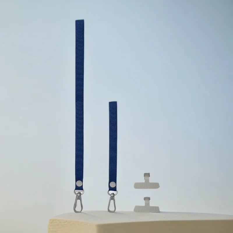 

Универсальный ремешок с защитой от потери мобильного телефона, короткий ремешок на запястье и длинный шейный ремешок для iPhone Samsung, нейлоновая веревка для всех мобильных телефонов