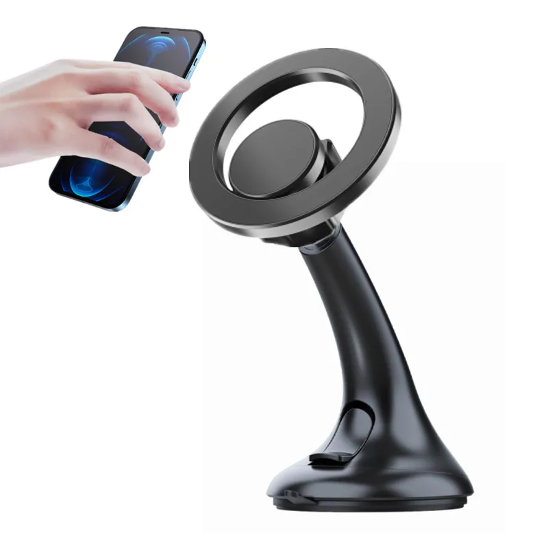 

360° Rotation Vacuum Magnetic Mobile Phone Holder Car Magsafe Max Tape Adsorption Holder cradle Dashboard Windshield Suction Cup