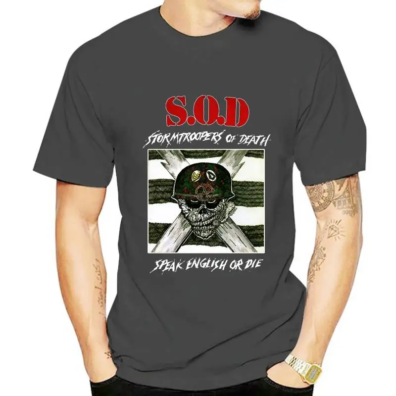 S.O.D. (Stormtroopers of Death) - Speak English Or Die T _ SHIRT-SIZES S to 7xl