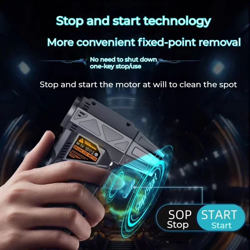 

NEW Powerful Blower with High Speed Duct Fan Mini Turbo Jet Fan 200,000 RPM Turbo Violent Fan High-Performance Brushless Motor