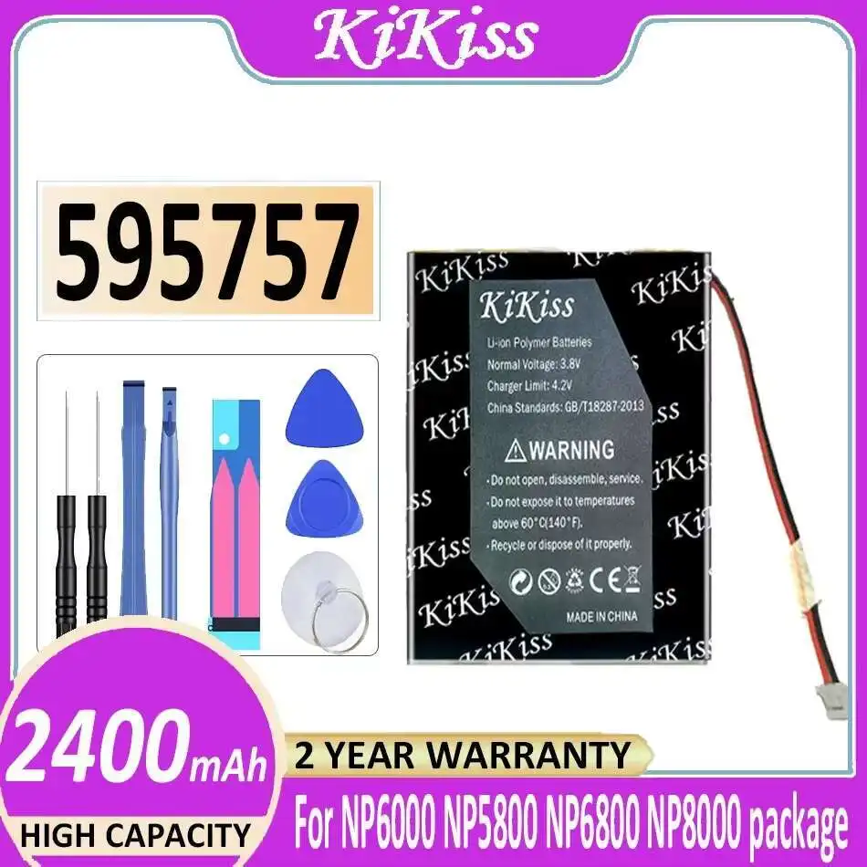 

Laptop Battery 595757 2400Mah For Polymer Noah NP6000 NP5800 NP6800 NP8000 Package Post Rechargeable LI-Ion Cell