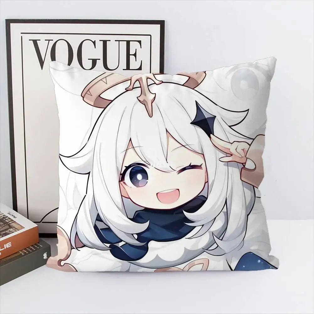 

Genshin Impact Pillow Case Luxury Double-sided For Car Pillows 45x45 Cushions Cover Home And Decoration Sofa Pillowcase 50x50