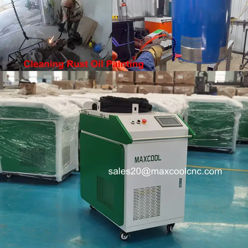 Ready Delivery! Handheld Fiber Laser Cleaning Machine 1000W 1500W 2000W 3000W