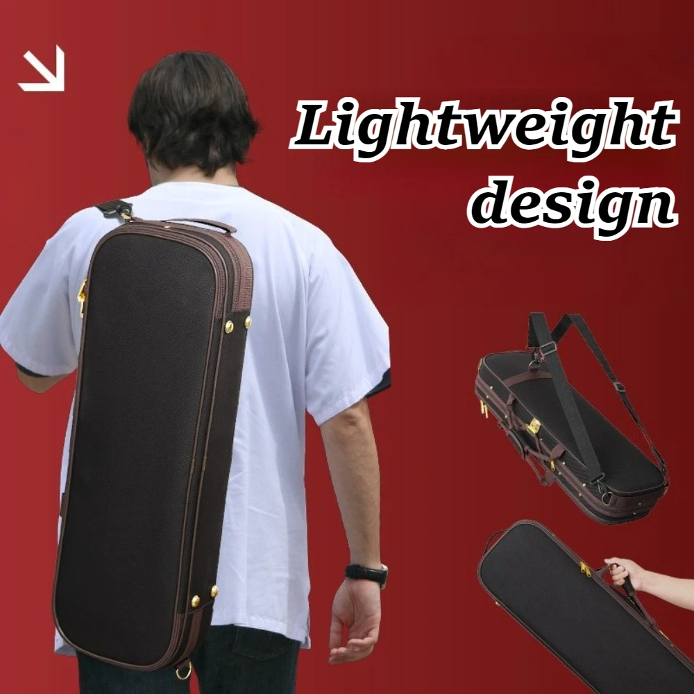 Oxford Cloth Violin Case 4/3 Waterproof Portable Shockproof Protective Violin Bag 4/4  Breathable Musical Instruments Bag