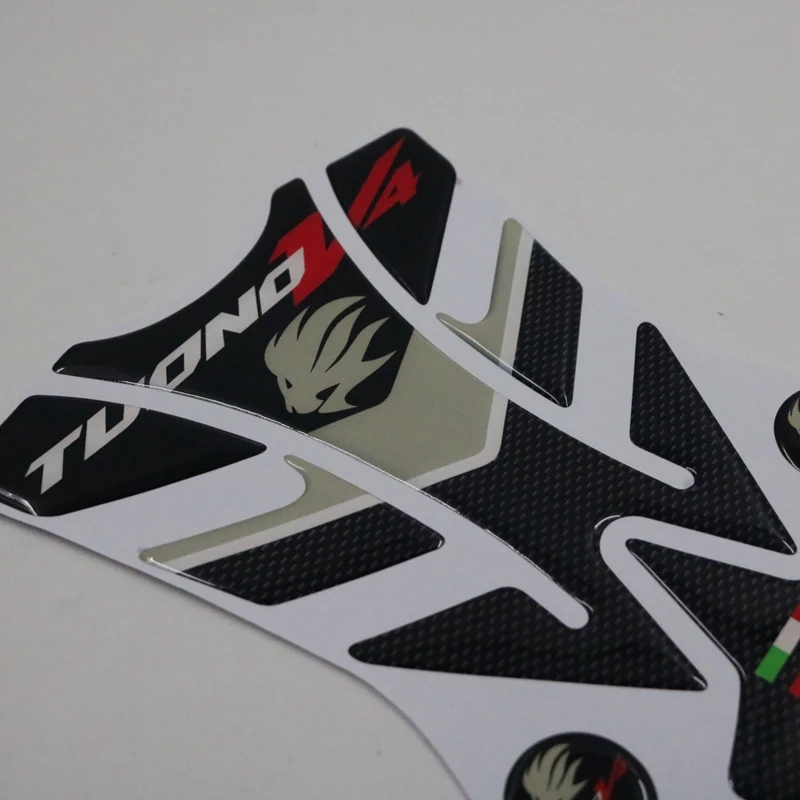 

3D Motorcycle Fuel Tank Pad Cover Protector Decal Stickers For Aprilia RSV4 R Tuono V4 2020-2021
